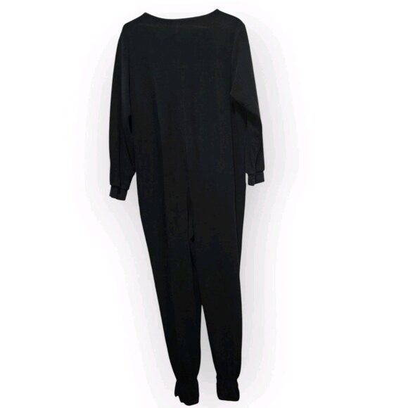 Nick & Nora Penguin One Piece Footed Sleeper Pajamas Jumpsuit PJs Size Medium - Picture 2 of 9